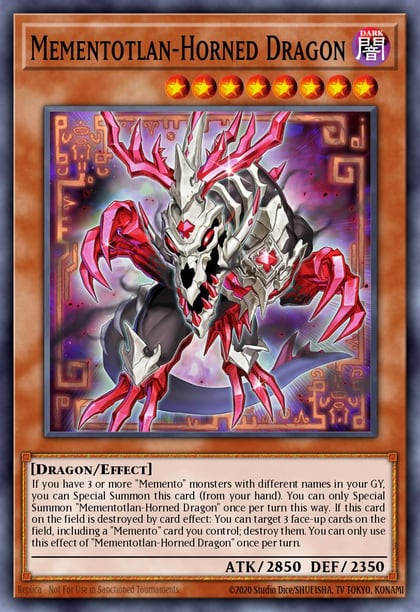 Mementotlan-Horned Dragon, Valiant Smashers VASM-EN002