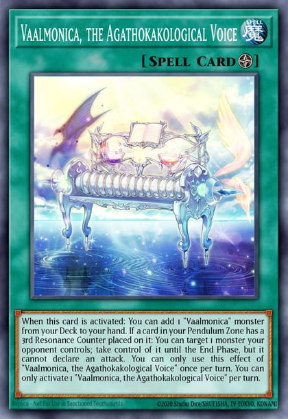 Vaalmonica, the Agathokakological Voice, Valiant Smashers VASM-EN035