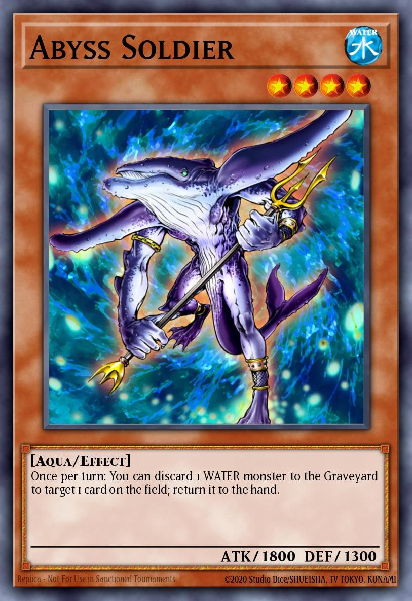 Abyss Soldier (Capsule Monster Coliseum), Yu-Gi-Oh! Video Game Promotional Cards CMC-EN001