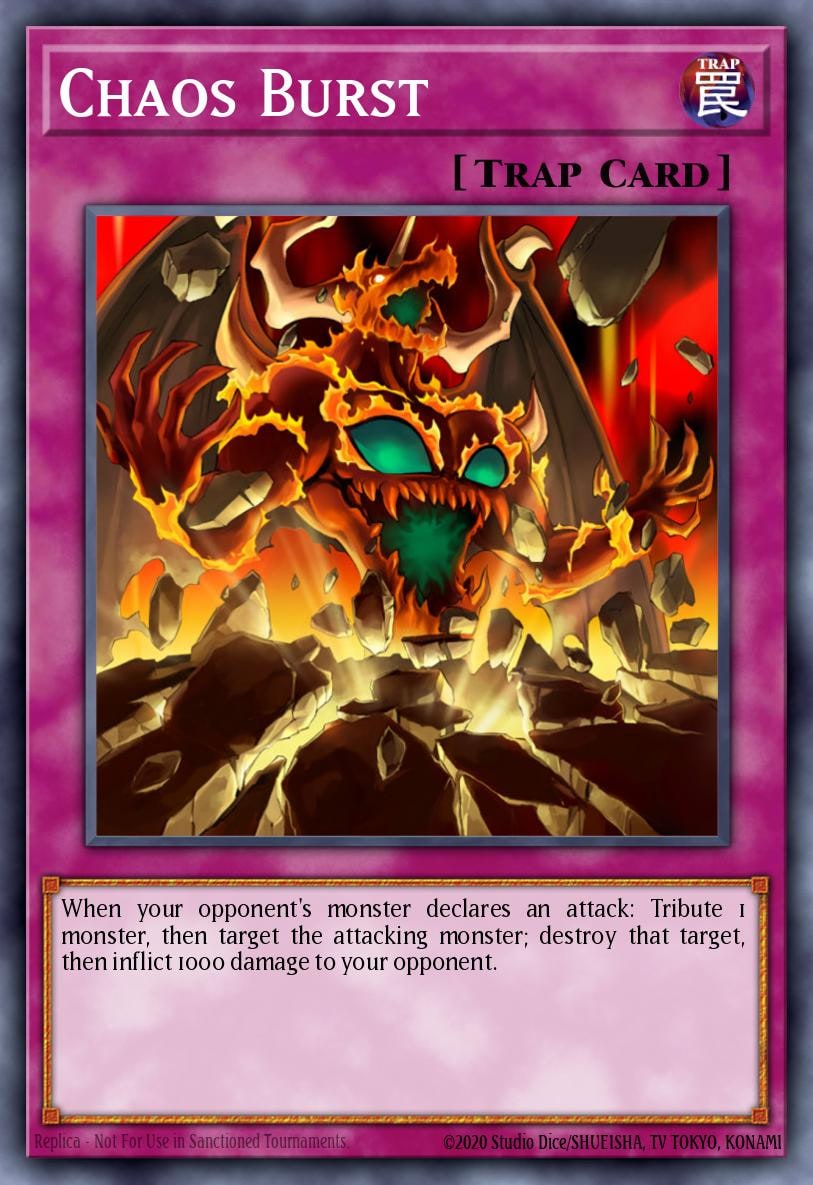 Chaos Burst (GX Tag Force 2), Yu-Gi-Oh! Video Game Promotional Cards GX04-EN003