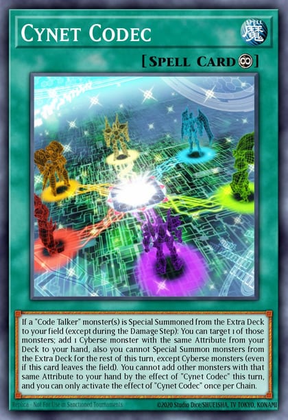 Cynet Codec (Legacy of the Duelist: Link Evolution), Yu-Gi-Oh! Video Game Promotional Cards LOD2-EN003