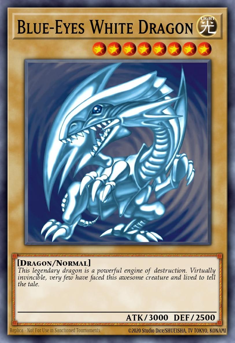 Blue-Eyes White Dragon (Power of Chaos: Kaiba the Revenge), Yu-Gi-Oh! Video Game Promotional Cards PCK-001
