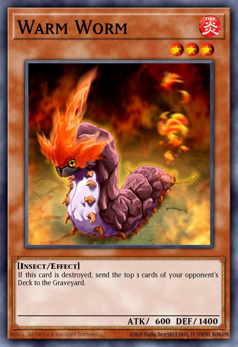 Warm Worm (5D's Tag Force 4), Yu-Gi-Oh! Video Game Promotional Cards TF04-EN001