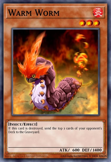 Warm Worm (5D's Tag Force 4), Yu-Gi-Oh! Video Game Promotional Cards TF04-EN001