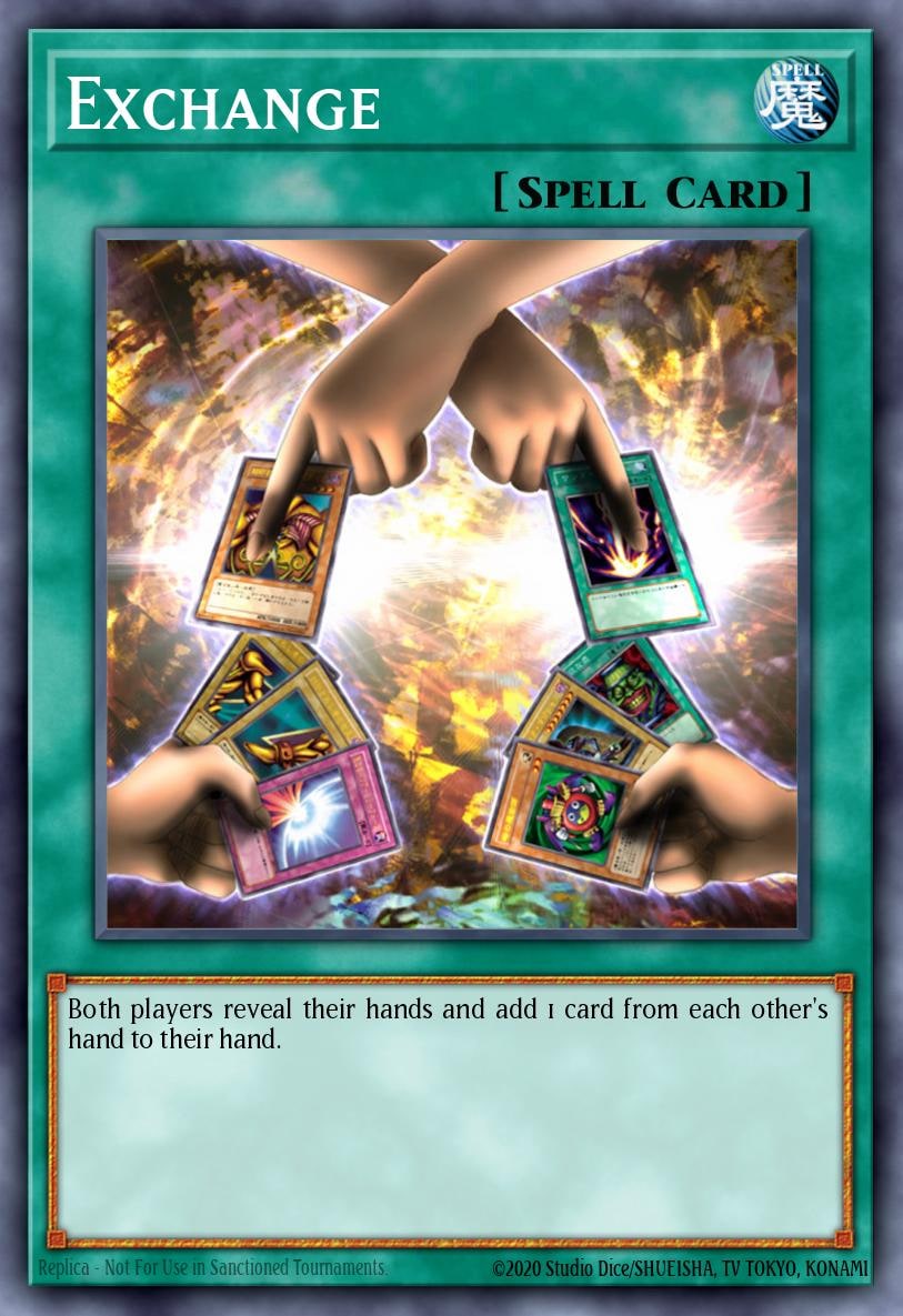 Exchange, Yu-Gi-Oh! Video Game Promotional Cards TSC-E001