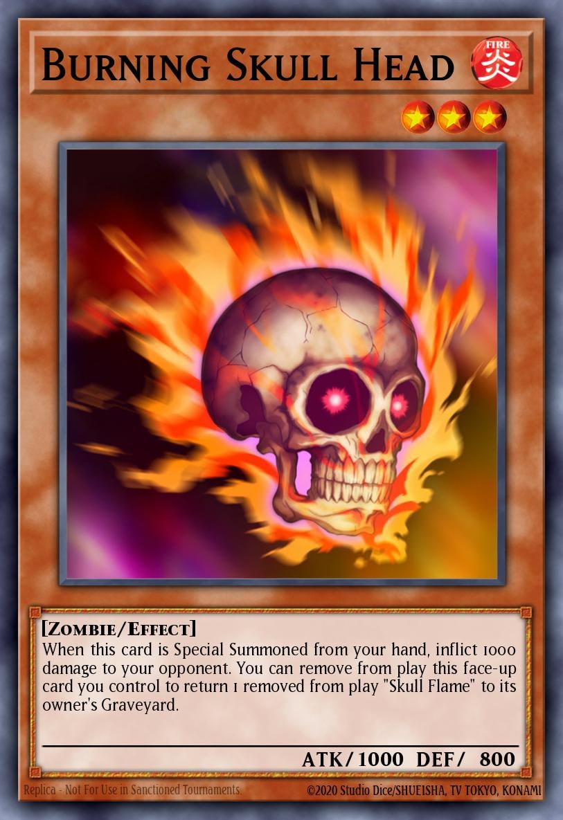 Burning Skull Head, Yu-Gi-Oh! 5D's Wheelie Breakers Promotional Cards WB01-EN003