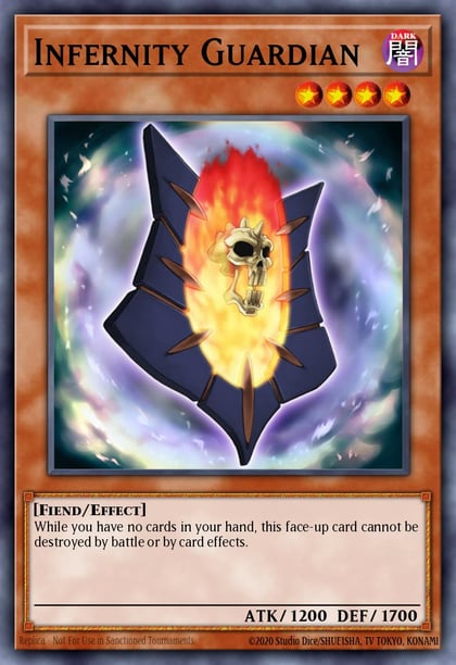 Infernity Guardian, Stardust Accelerator Promos WC09-EN003