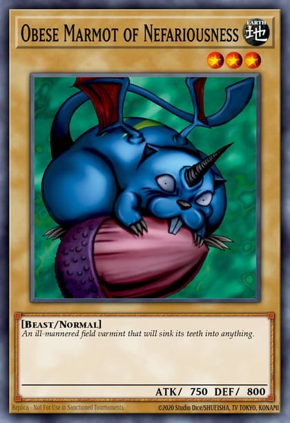 Obese Marmot of Nefariousness, World Championship 2010 Card Pack WCPP-EN003