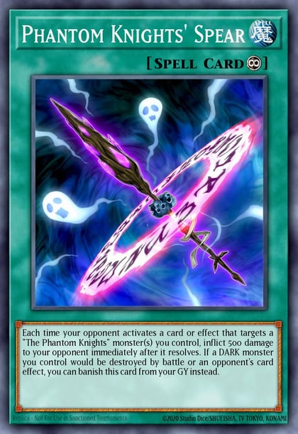 Phantom Knights' Spear, Wing Raiders WIRA-EN008
