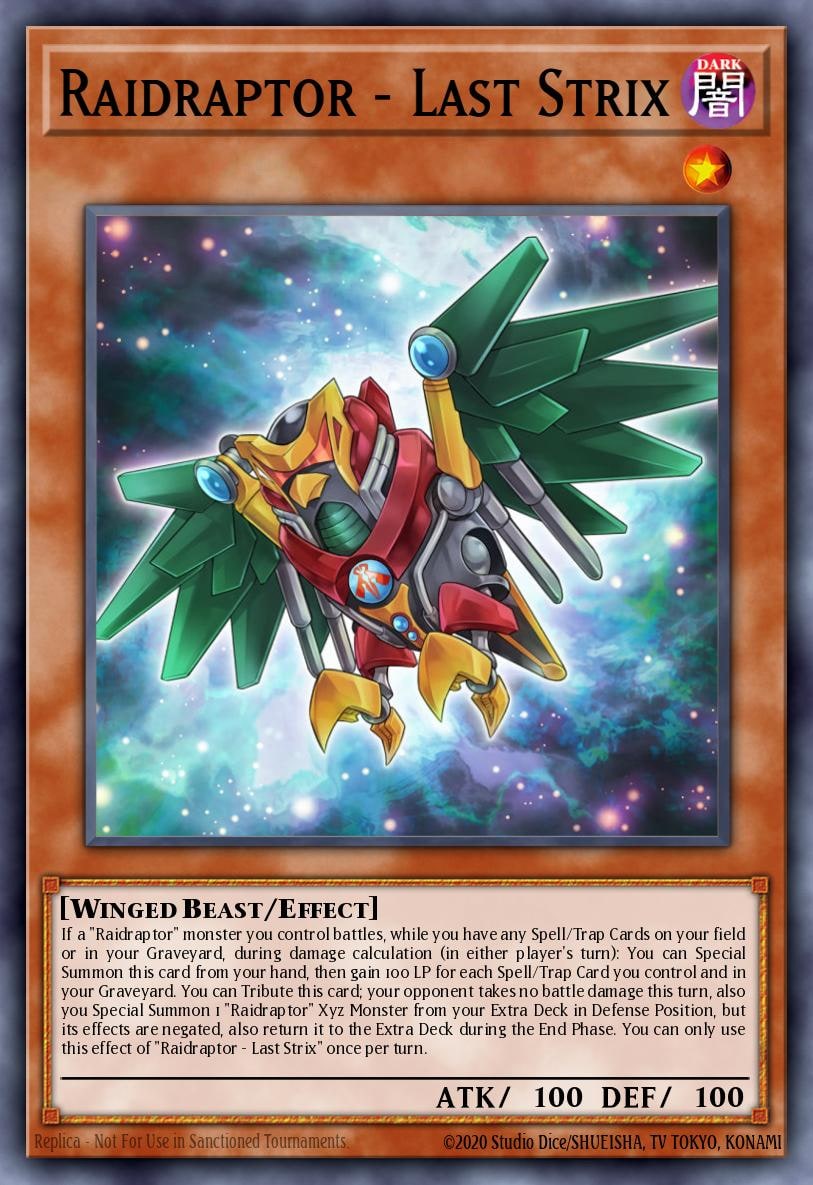 Raidraptor - Last Strix, Wing Raiders WIRA-EN015