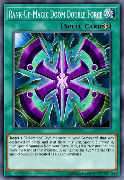 Rank-Up-Magic Doom Double Force, Wing Raiders WIRA-EN027