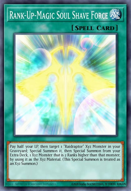 Rank-Up-Magic Soul Shave Force, Wing Raiders WIRA-EN028