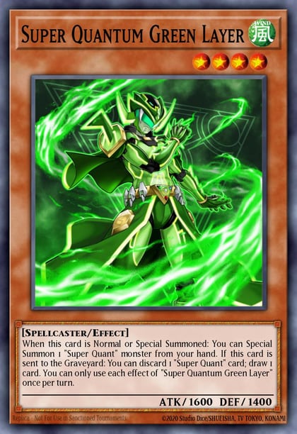 Super Quantum Green Layer, Wing Raiders WIRA-EN031