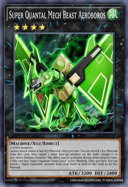 Super Quantal Mech Beast Aeroboros, Wing Raiders WIRA-EN035