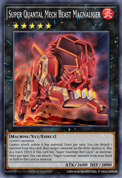 Super Quantal Mech Beast Magnaliger, Wing Raiders WIRA-EN036