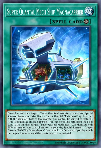 Super Quantal Mech Ship Magnacarrier, Wing Raiders WIRA-EN038