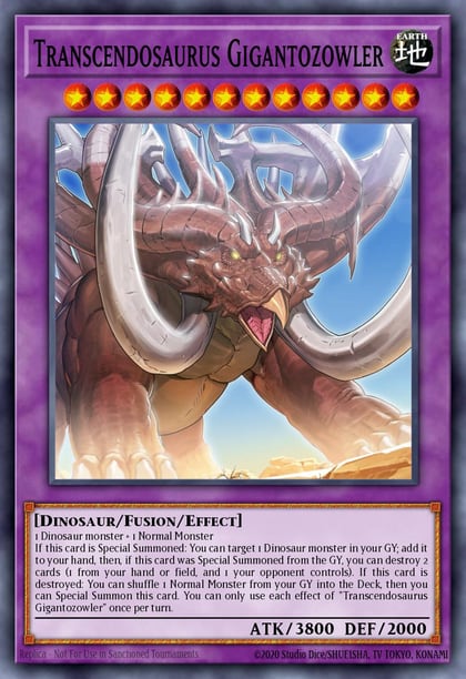 Transcendosaurus Gigantozowler, Wild Survivors WISU-EN003