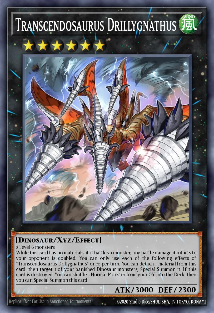 Transcendosaurus Drillygnathus, Wild Survivors WISU-EN005