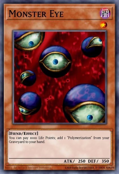 Monster Eye, World Championship 2011 Card Pack WP11-EN013