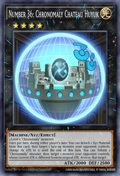Number 36: Chronomaly Chateau Huyuk, World Superstars WSUP-EN002