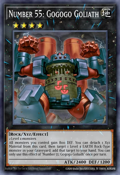 Number 55: Gogogo Goliath, World Superstars WSUP-EN007