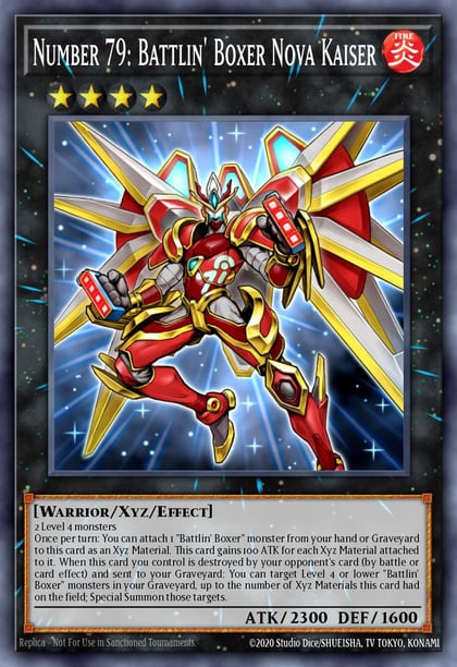 Number 79: Battlin' Boxer Nova Kaiser, World Superstars WSUP-EN014