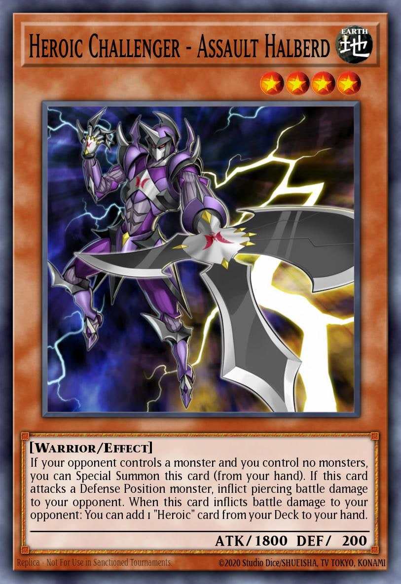 Heroic Challenger - Assault Halberd, World Superstars WSUP-EN016