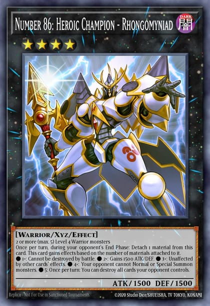Number 86: Heroic Champion - Rhongomyniad, World Superstars WSUP-EN022
