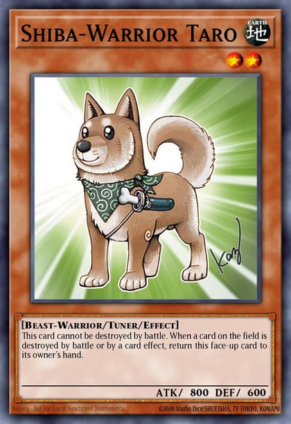 Shiba-Warrior Taro, Anniversary Pack YAP1-EN008