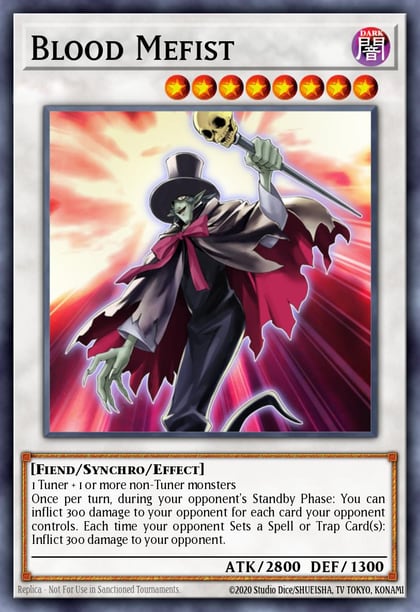 Blood Mefist, Yu-Gi-Oh! Championship Series Prize Cards YCSW-EN004