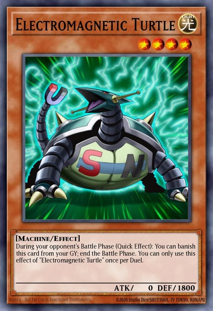 Electromagnetic Turtle, King of Games: Yugi's Legendary Decks YGLD-ENA00
