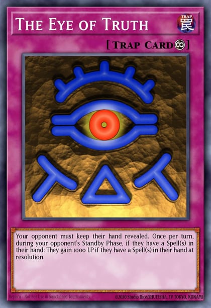 The Eye of Truth, King of Games: Yugi's Legendary Decks YGLD-ENA39