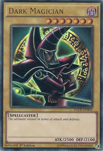 Dark Magician (B), King of Games: Yugi's Legendary Decks YGLD-ENB02