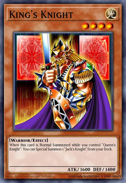 King's Knight (B), King of Games: Yugi's Legendary Decks YGLD-ENB08