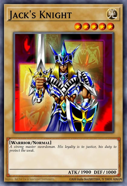 Jack's Knight (C), King of Games: Yugi's Legendary Decks YGLD-ENC13