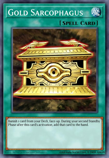 Gold Sarcophagus, King of Games: Yugi's Legendary Decks YGLD-ENC26