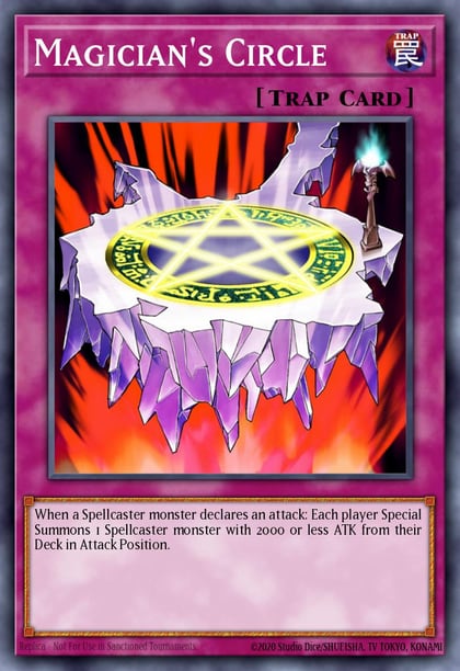 Magician's Circle, King of Games: Yugi's Legendary Decks YGLD-ENC37