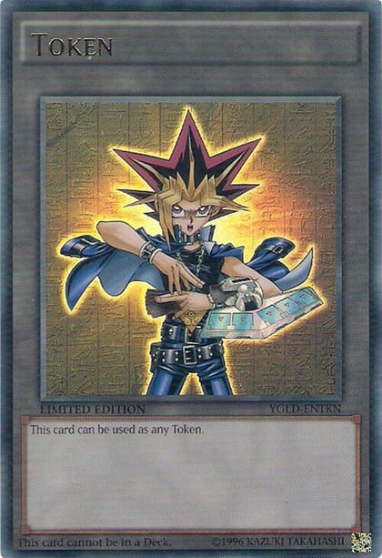 Token: Yami Yugi, King of Games: Yugi's Legendary Decks YGLD-ENTKN