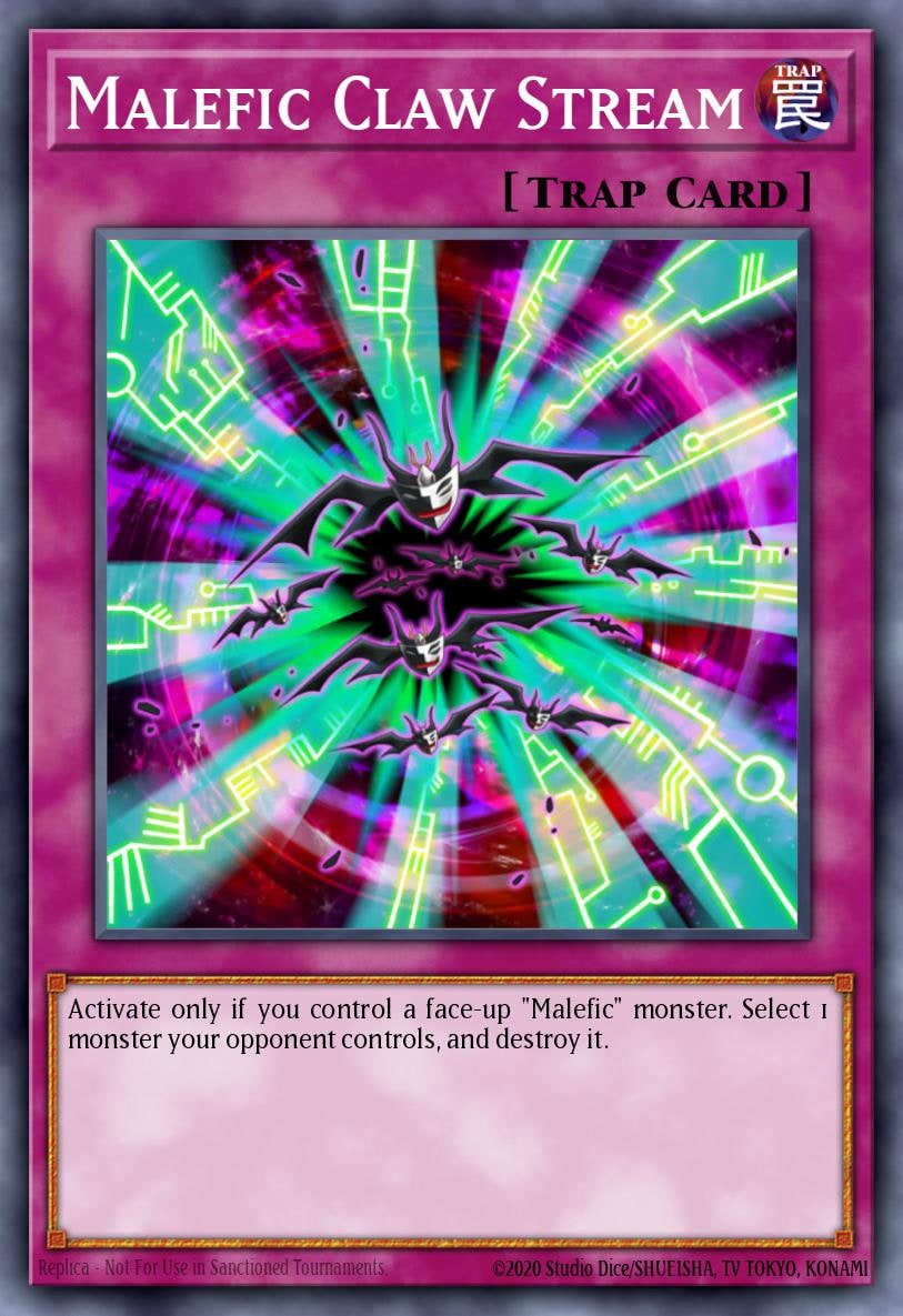 Malefic Claw Stream, Bonds Beyond Time Movie Pack YMP1-EN009