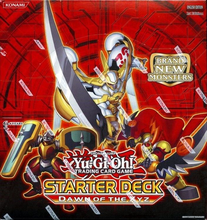 Dawn of the Xyz Starter Deck Display Box, Starter Deck: Dawn of the Xyz P164614
