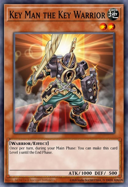 Key Man the Key Warrior, Starter Deck: Dawn of the Xyz YS11-EN009
