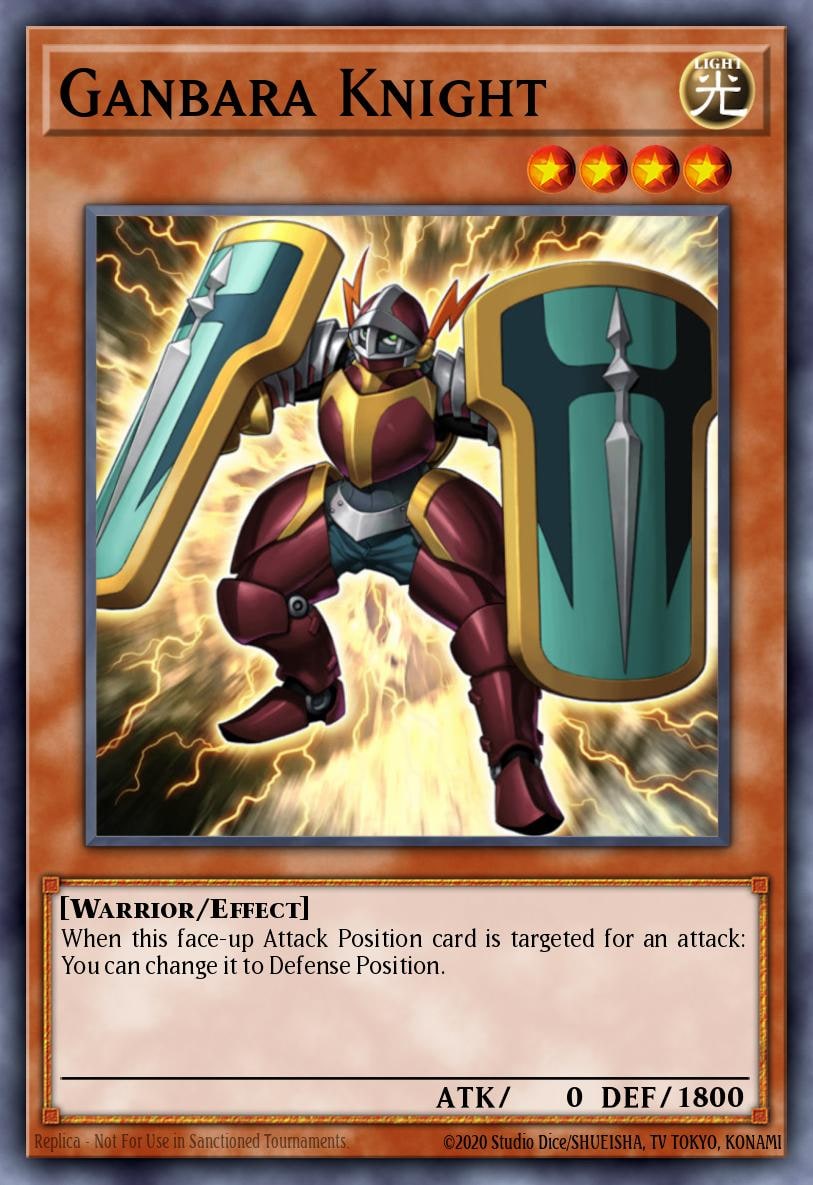 Ganbara Knight, Starter Deck: Xyz Symphony YS12-EN005