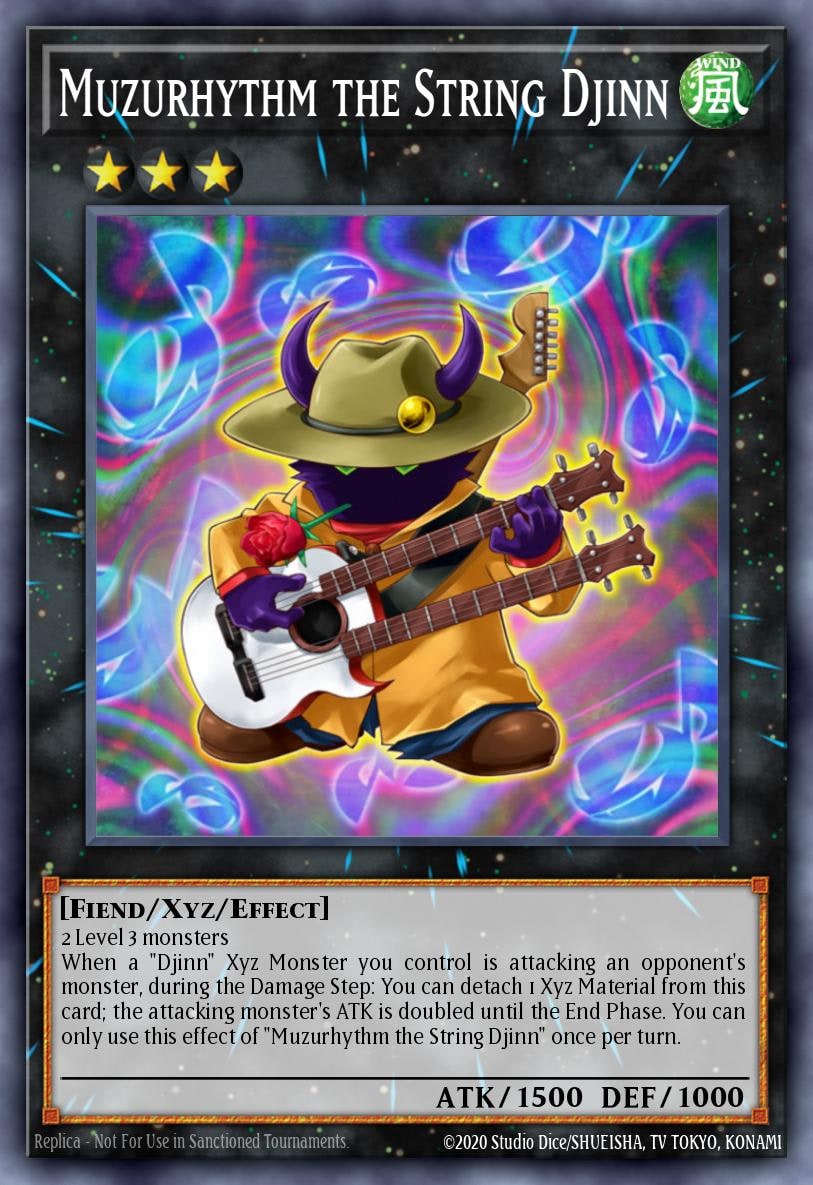 Muzurhythm the String Djinn, Starter Deck: Xyz Symphony YS12-EN040