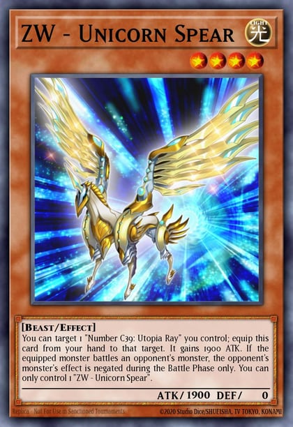 ZW - Unicorn Spear, Super Starter: V for Victory YS13-EN018