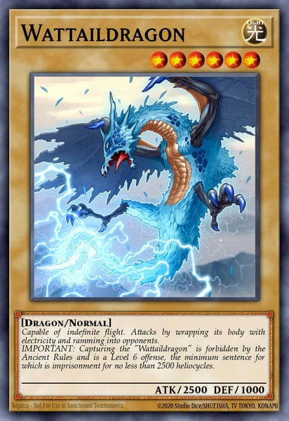 Wattaildragon, Super Starter: Space-Time Showdown YS14-EN001
