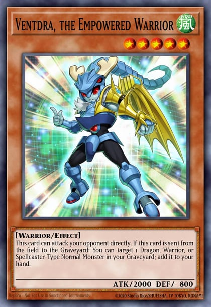 Ventdra, the Empowered Warrior, Super Starter: Space-Time Showdown YS14-EN012