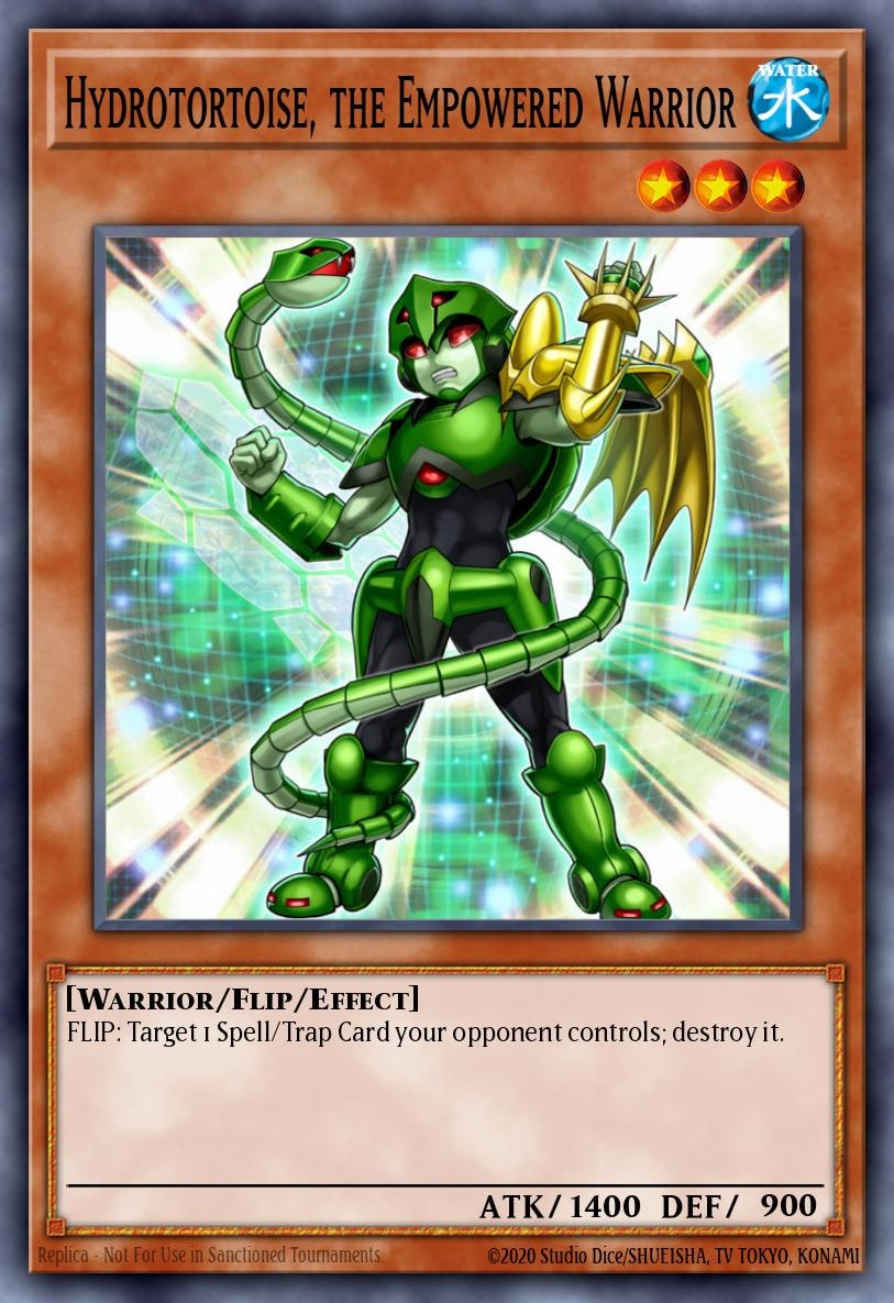 Hydrotortoise, the Empowered Warrior, Super Starter: Space-Time Showdown YS14-EN015