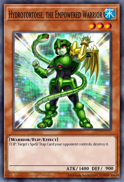 Hydrotortoise, the Empowered Warrior, Super Starter: Space-Time Showdown YS14-EN015
