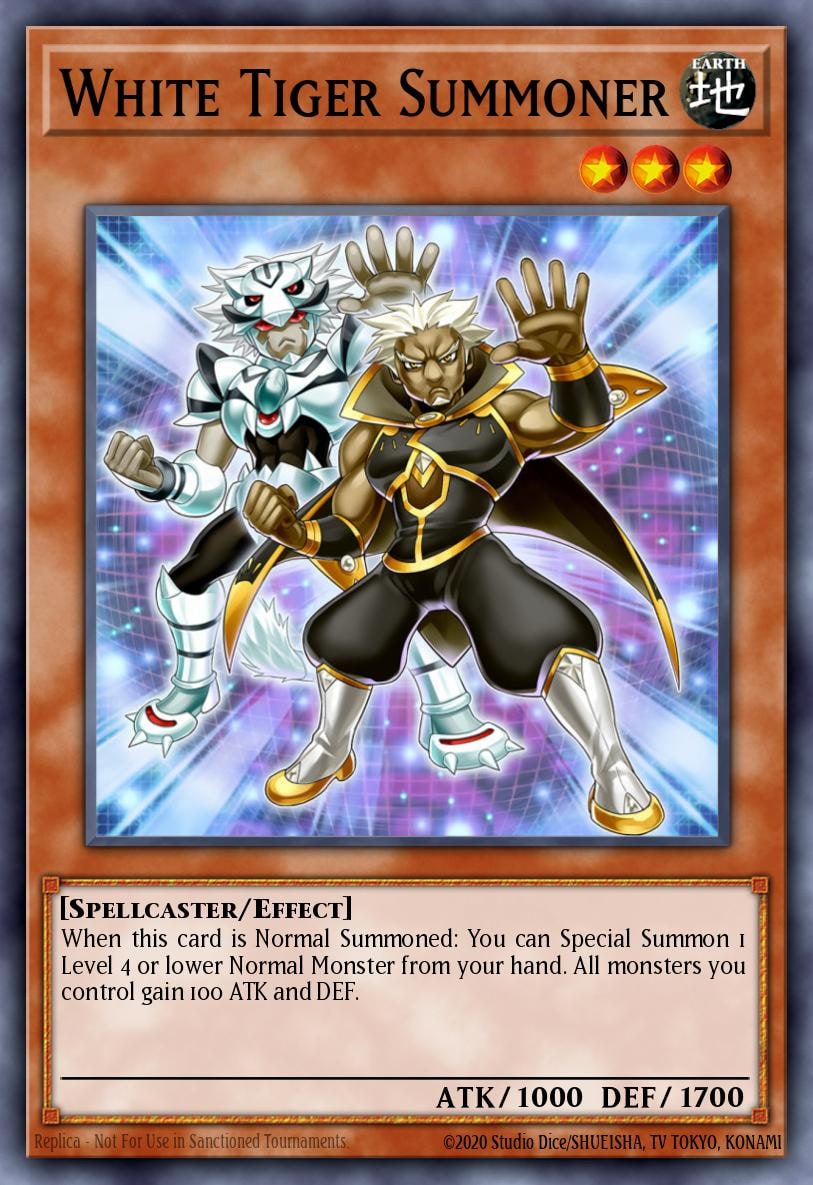 White Tiger Summoner, Super Starter: Space-Time Showdown YS14-EN019