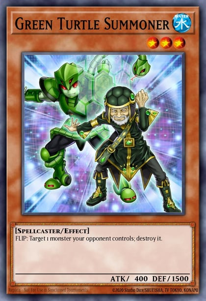 Green Turtle Summoner, Super Starter: Space-Time Showdown YS14-EN020